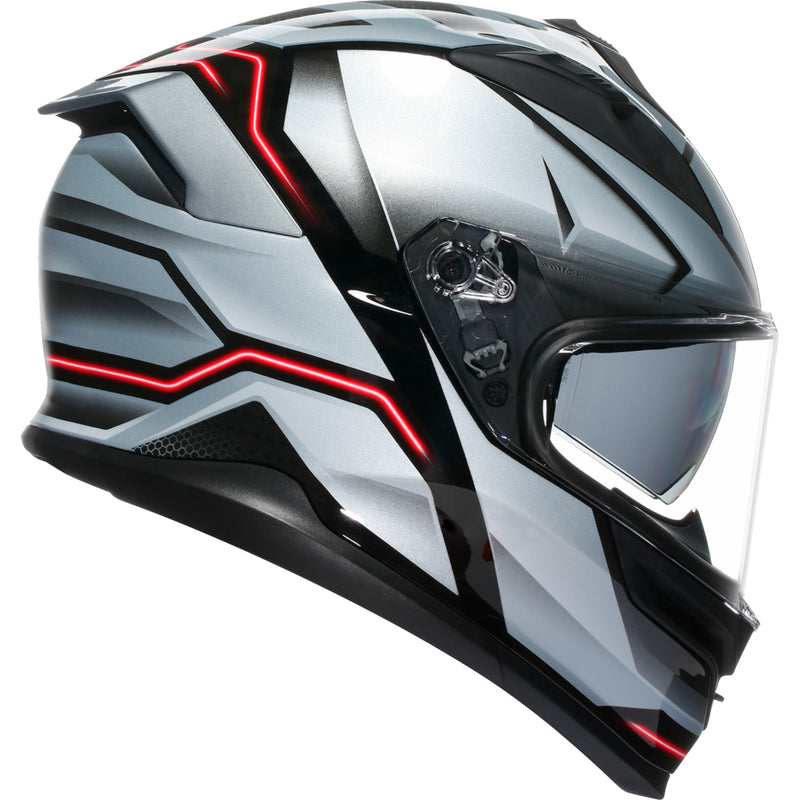 AGV K7 Jaeger Helmet - Black/Silver