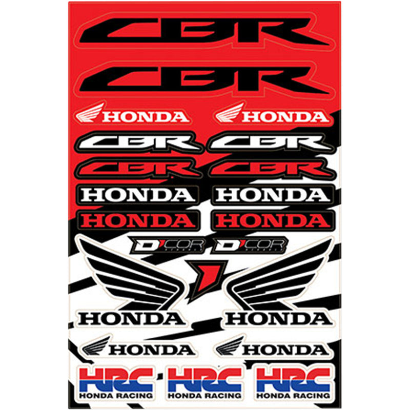 D'COR VISUALS 4320-2246 40-10-102 Decal Sheet honda street