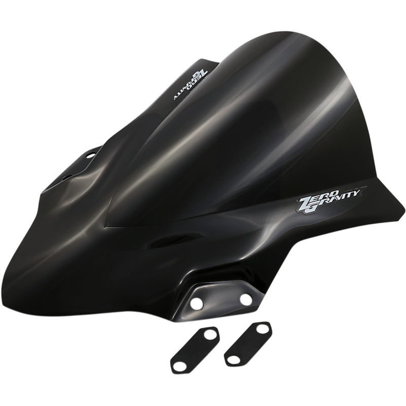 Zero Gravity Double Bubble Windshield - 16-283-19 Kawasaki Ninja 400 2018-2023
