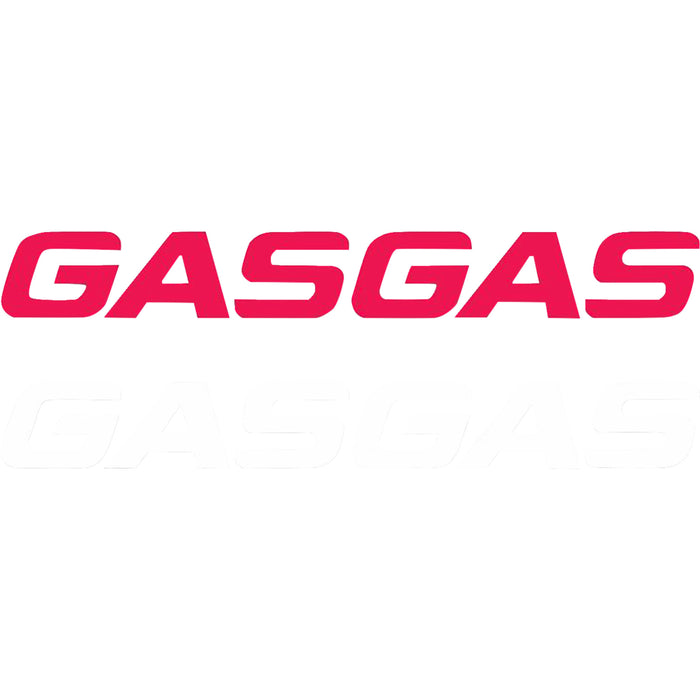 FACTORY EFFEX 4320-2616 28-94702 Die-Cut Logo Decal Die-Cut Decal - 1' - Gas Gas Red