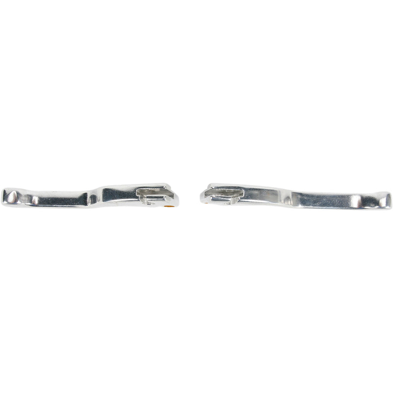 PARTS UNLIMITED 44-4105 Shorty Power Lever Set Levers - Shorty - Silver