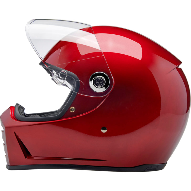 BILTWELL Lane Splitter 22.06 Helmet Metallic - Cherry Red