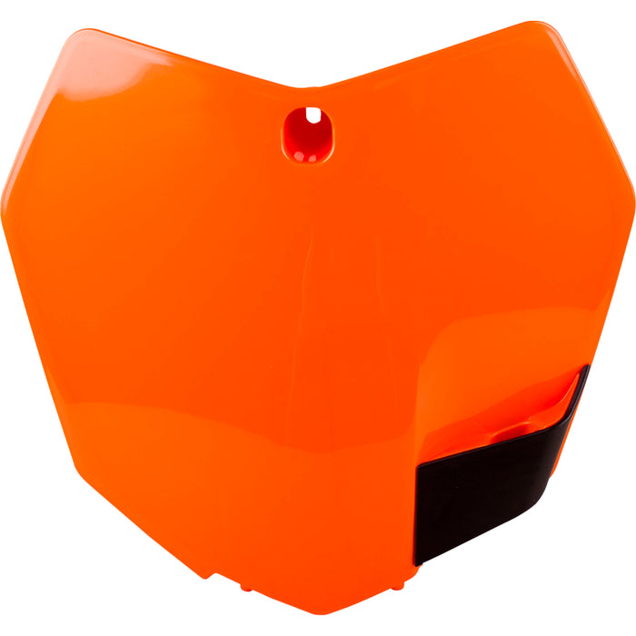 POLISPORT 0520-3535 8659100001 Front Number Plate Number Plate - Orange - KTM