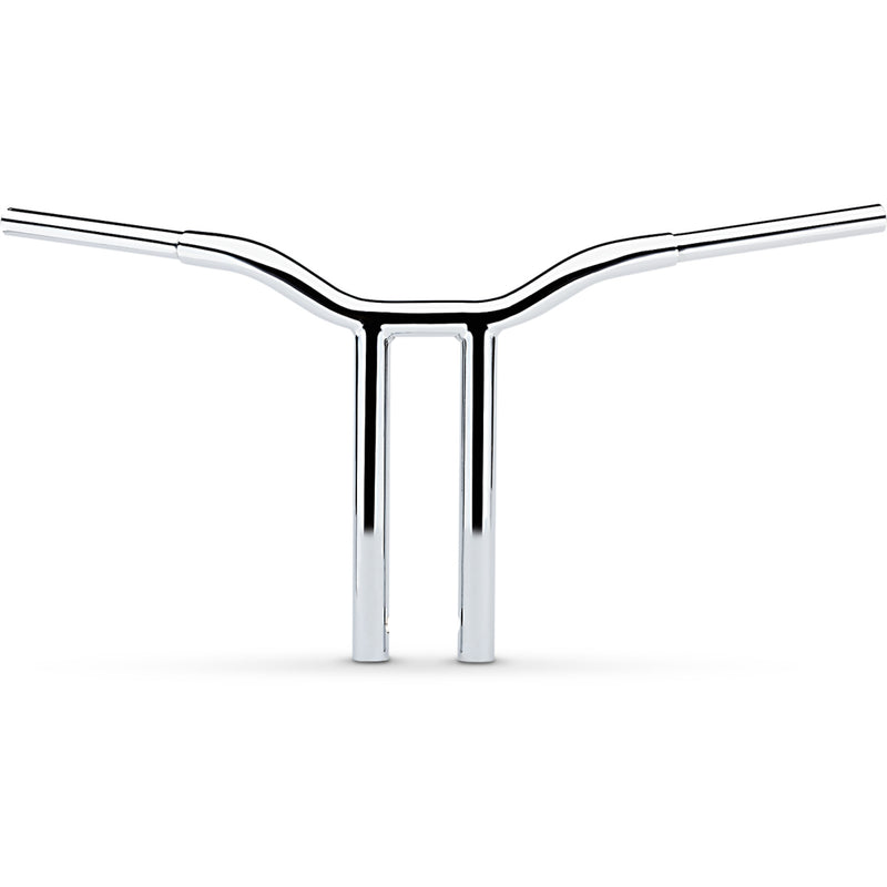 LA CHOPPERS 0601-4932 LA-7337-14 Kage Fighter Welded Straight-Riser Handlebar - One Piece - 14" - Chrome
