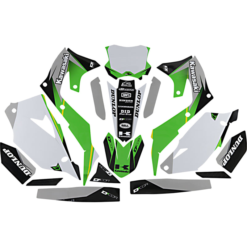 D'cor Visuals Graphic Kit - 20-20-462 Kawasaki KX 450 2019-2023