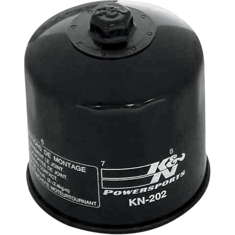 K & N Wrench-Off Oil Filter - KN-202 Honda Motorcycles 1982-1989