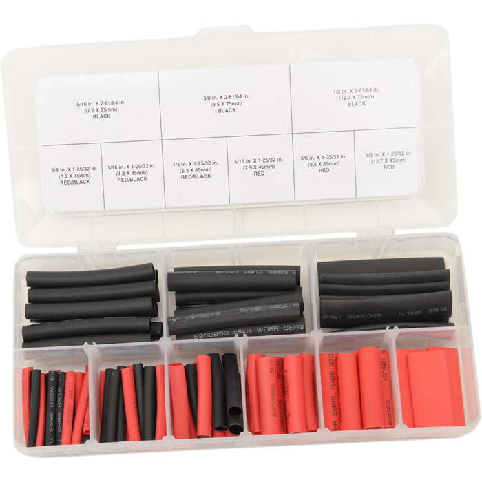 PERFORMANCE TOOL 2402-0146 W541 Heavy-Duty Heat Shrink Tubing Heat Shrink Tubing - Heavy Duty