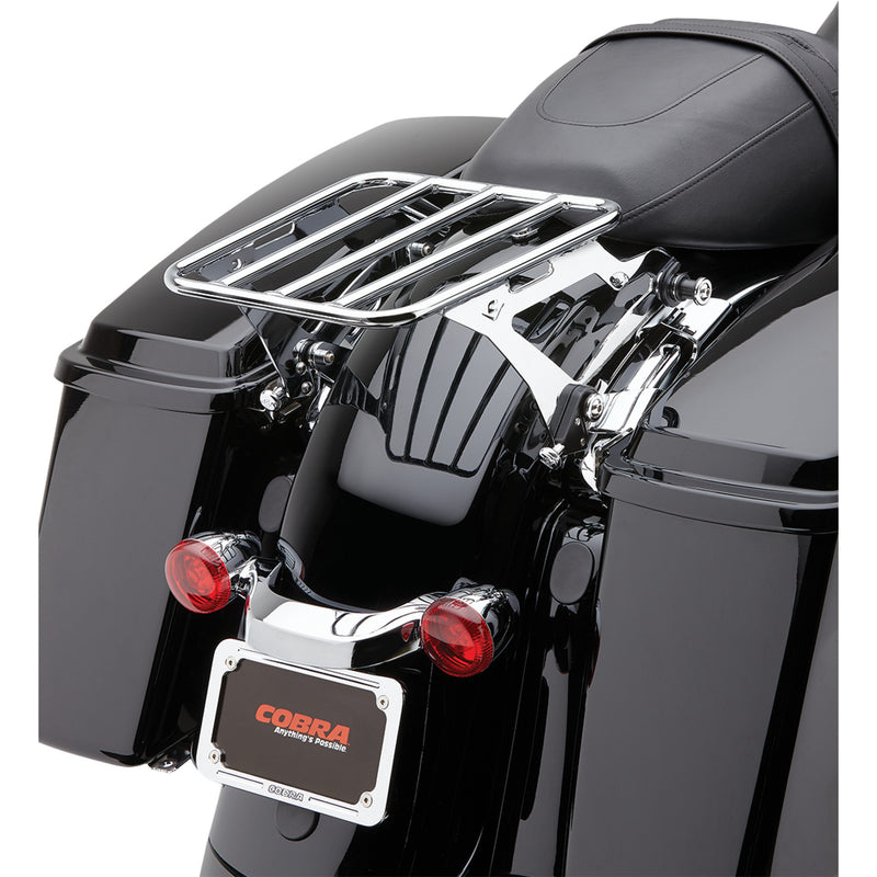 Cobra Luggage Rack - 602-2500 For Harley Touring 2009-2020