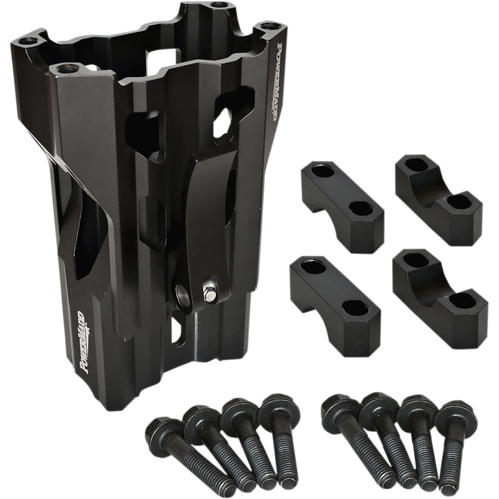POWERMADD 0602-0782 45590 Adjustable Handlebar Riser Risers - Adjustable