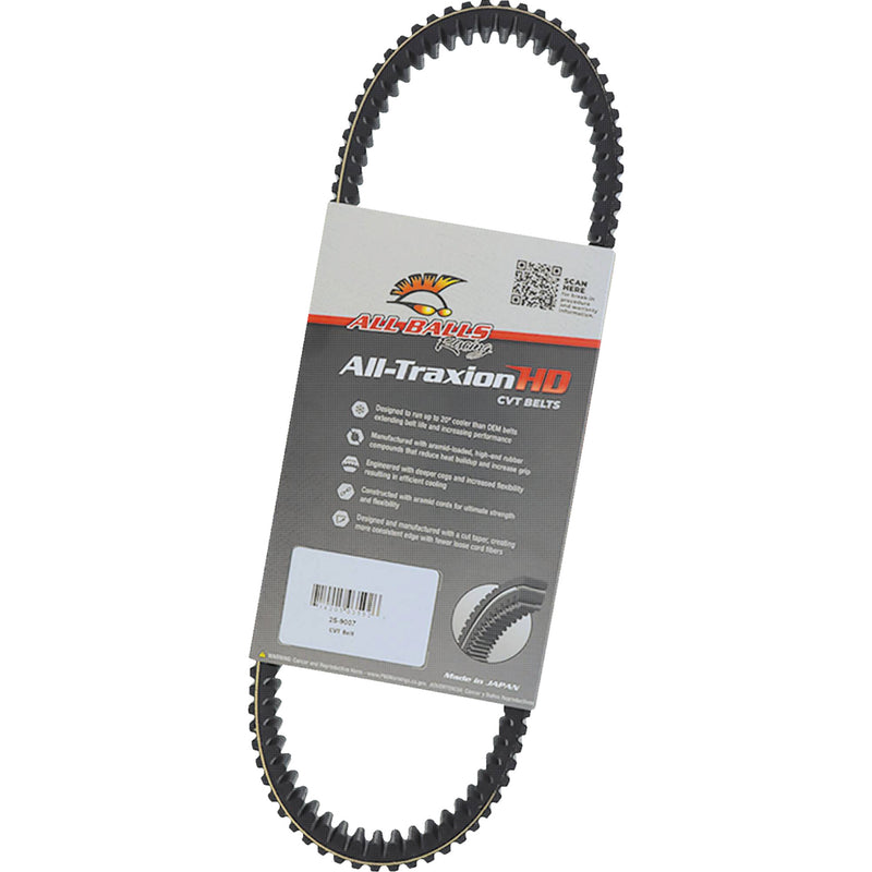 ALL BALLS 1142-1073 25-9007 All-Traxion HD CVT Belt polaris