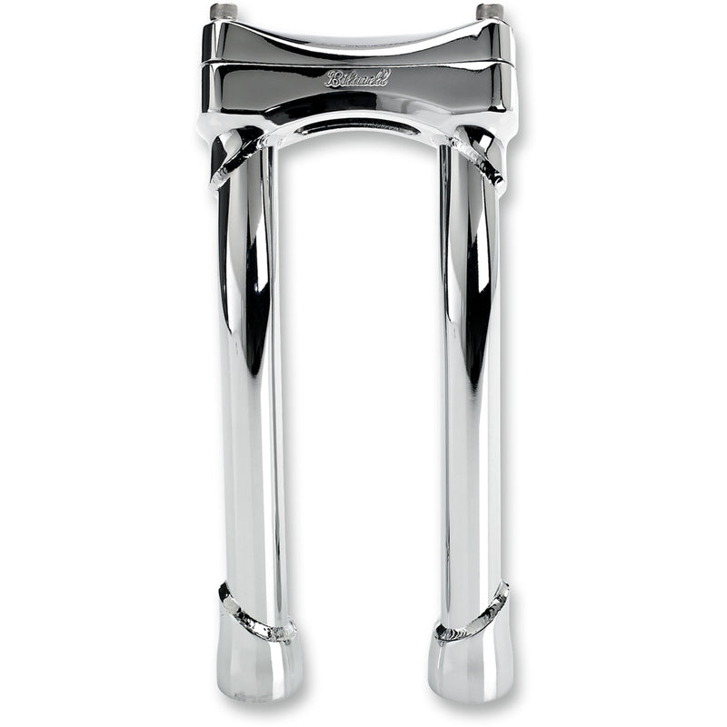 BILTWELL Murdock Handlebar Riser Risers - Pullback Chrome
