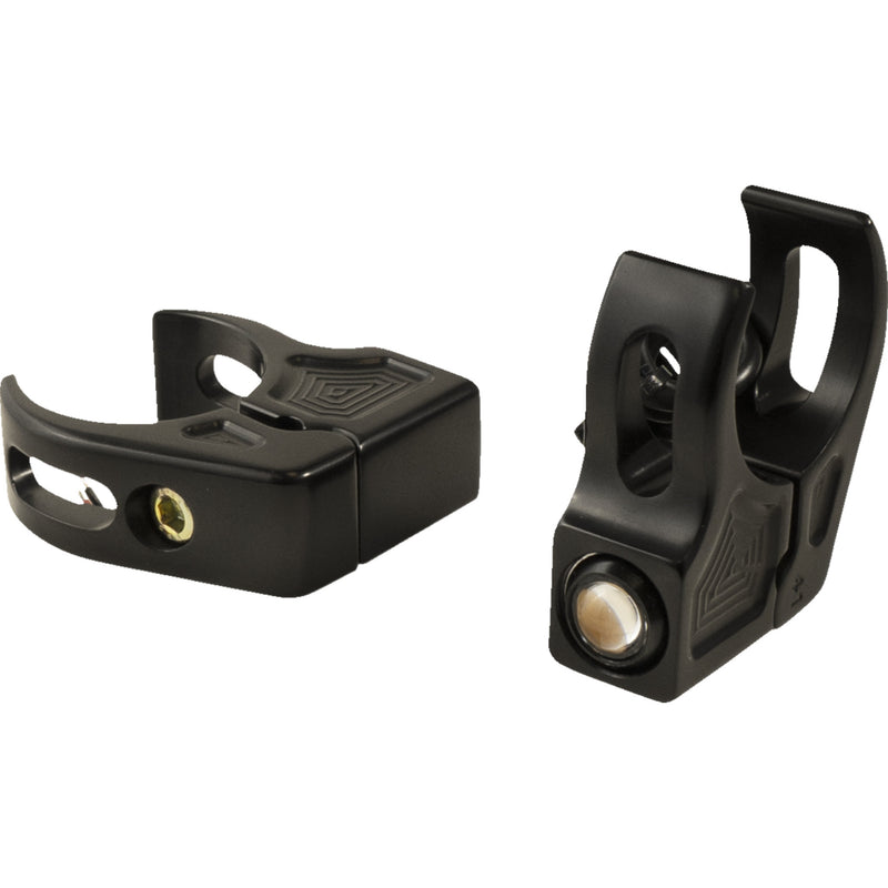 JOKER MACHINE 2020-2142 05-220-1 Fork Mount Turn Signals - 39 mm - Amber - Black