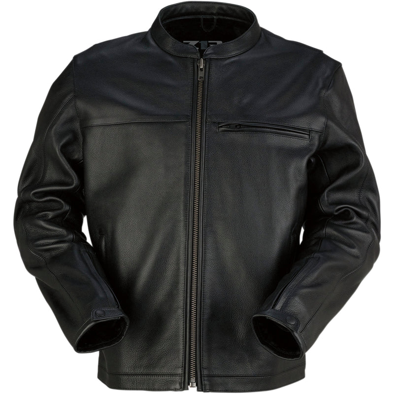 Z1R Munition Leather Jacket Black