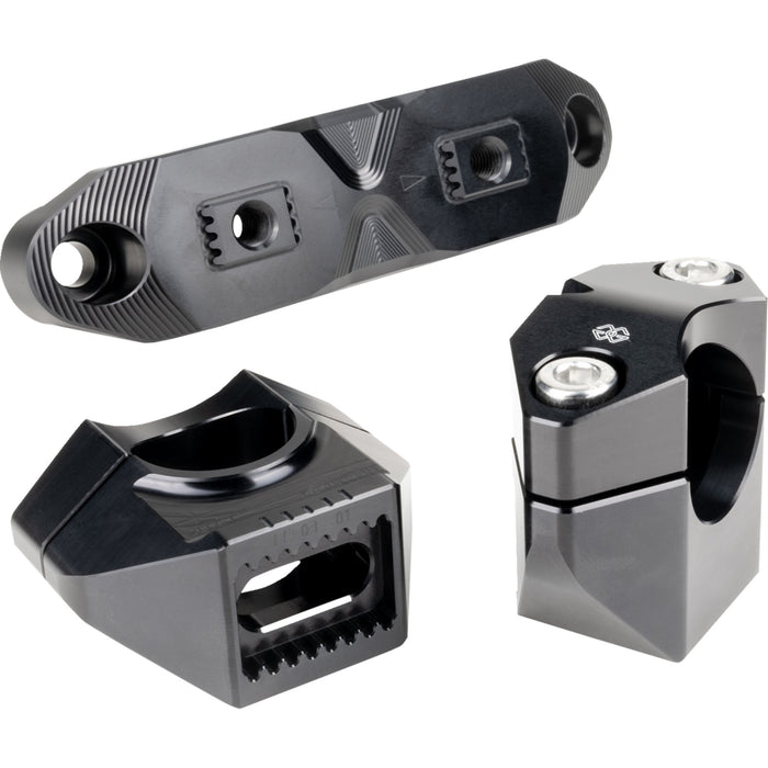 GILLES TOOLING 0602-1233 2DGT-14 2D.GT Risers black