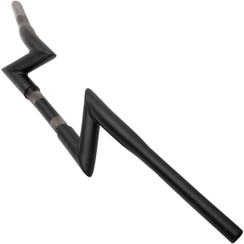 LA CHOPPERS 0601-4604 LA-7310-00M 1-1/4" Z-Bar Style Handlebar - Outlaw "Z" - 1-1/4" - Flat Black