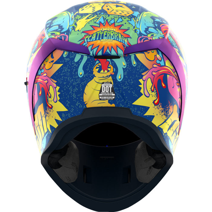 ICON 0101-17922 Airform™ Scatterbrain MIPS® Helmet Airform™ Helmet - Scatterbrain - MIPS® - Purple - 3XL