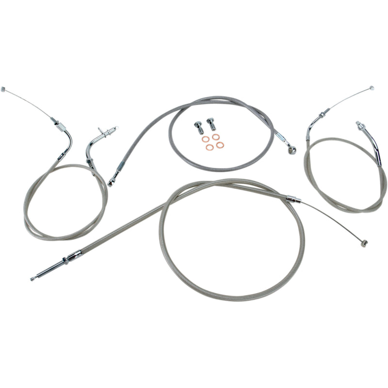 Baron Cable Kit - BA-8014KT-12 Yamaha 650 Star Custom 1998-2017