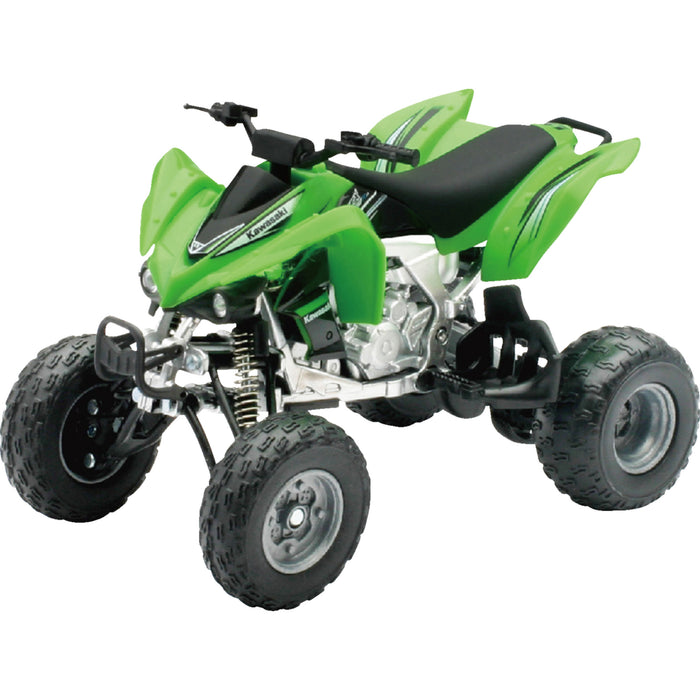 NEW RAY TOYS 7001-0024 57503 Mini Kawasaki KFX 450R ATV Kawasaki KFX 450R ATV - 1:12 Scale - Green/Black
