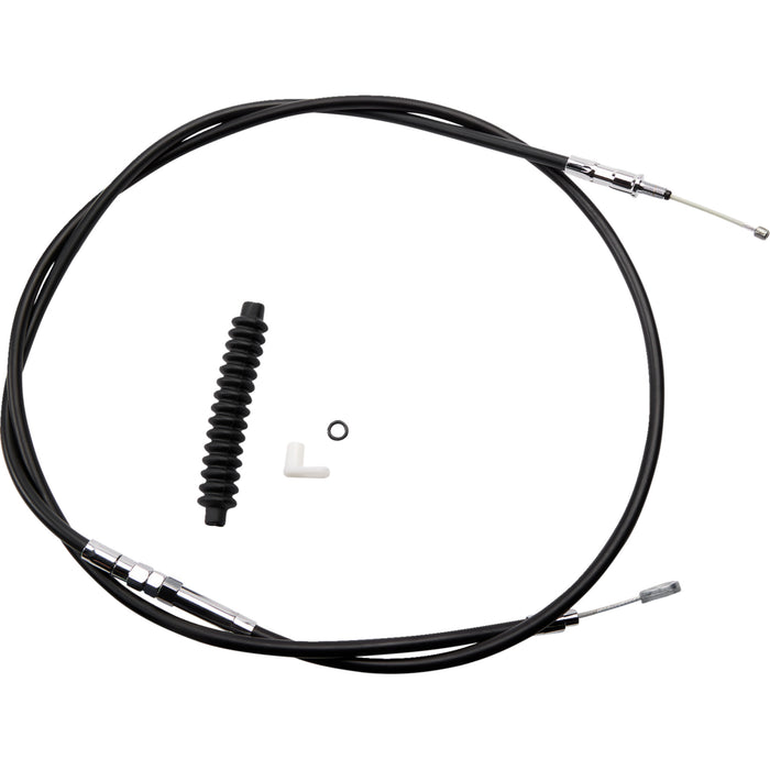 DRAG SPECIALTIES High-Efficiency Black Vinyl Clutch Cable