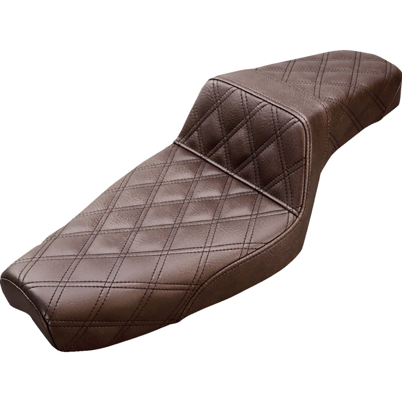 Saddlemen Step-Up Seat - 879-03-175BR For Harley Sportster 1986-2019