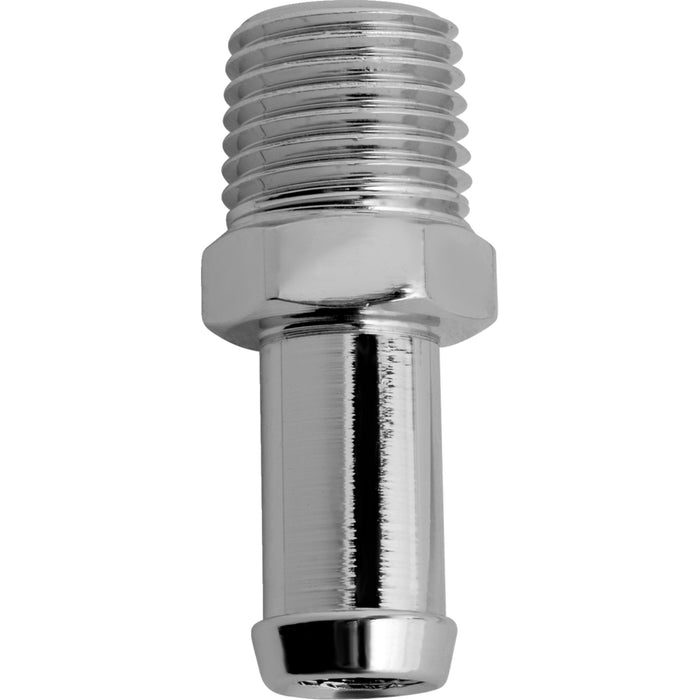 GARDNER-WESTCOTT DS-245263 7-90TD-6X4 Chrome Motor Case Breather Fitting Breather Fitting - 1/4" NPT x 3/8" Hose