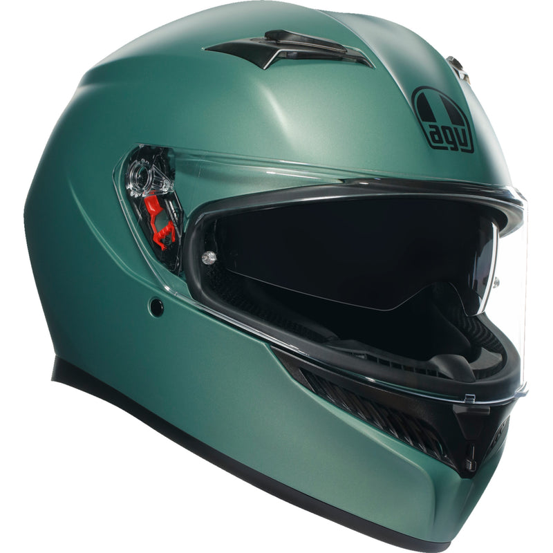 AGV 0101-15533 2118381004015XL K3 Mono Helmet K3 Helmet - Matte Salvia Green - XL