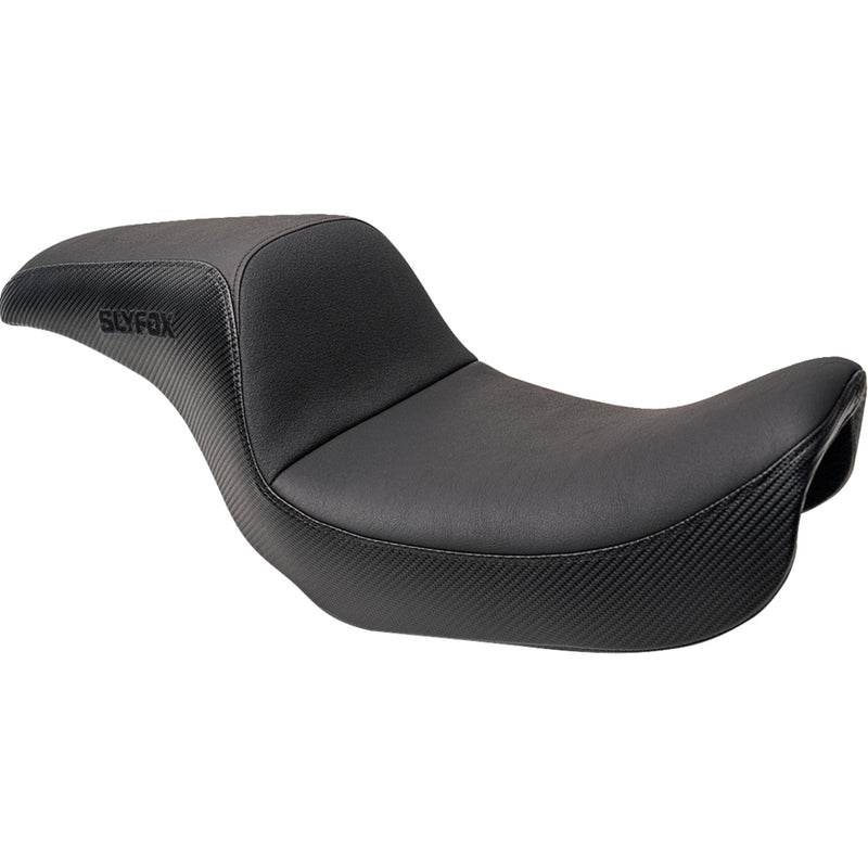 Slyfox Drifter Seat - 4683A-slyfox For Harley Dyna 1996-2003