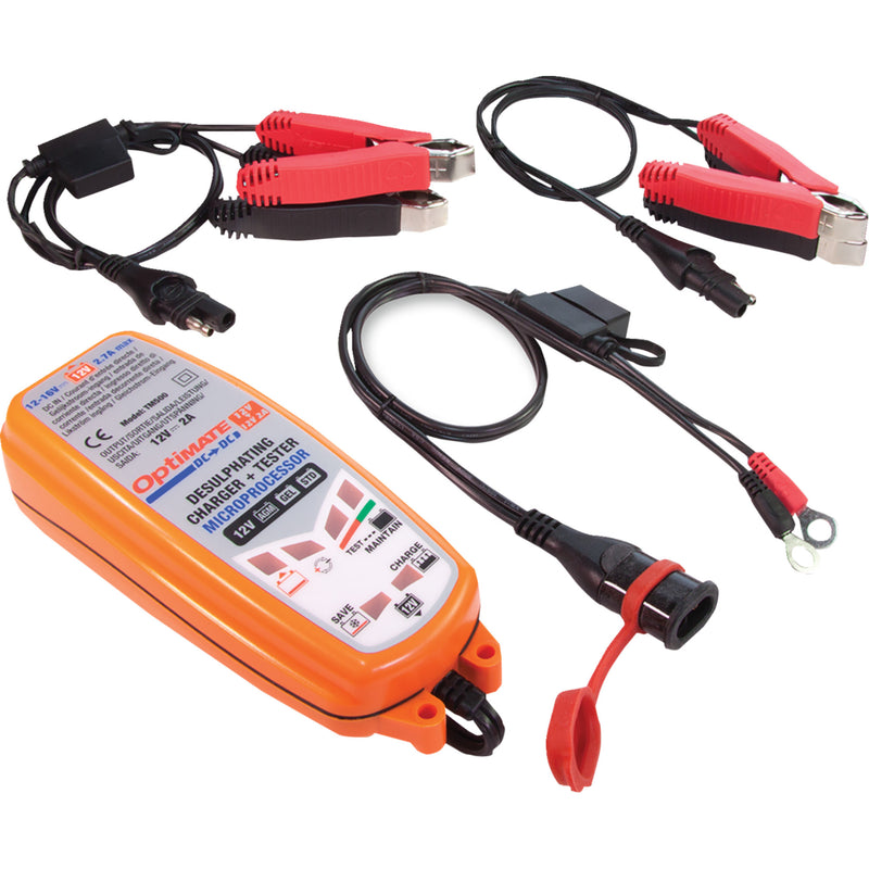 TECMATE 3807-0339 TM500V3 Optimate™ 12v To 12v 2A Battery Charger Battery Charger/Maintainer