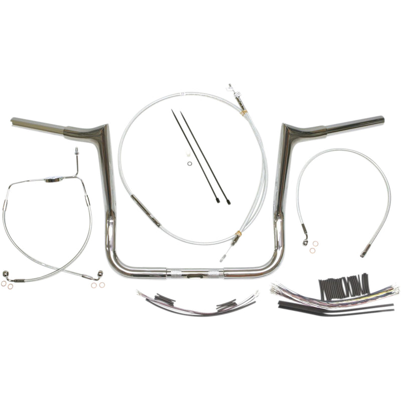 Magnum Shielding 1-1/4" Viking Handlebar Installation Kit Sterling Chromite II® For Harley Touring 2008-2013