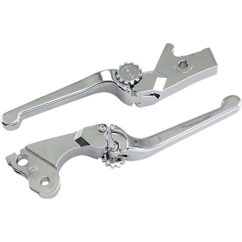 PSR Anthem Adjustable Lever Set Chrome - 17-00651-20 For Indian 2018-2025