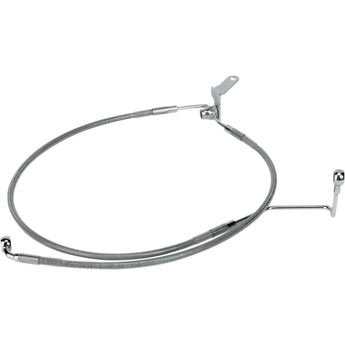 DRAG SPECIALTIES Extended Length Brake Line Kit - Softail