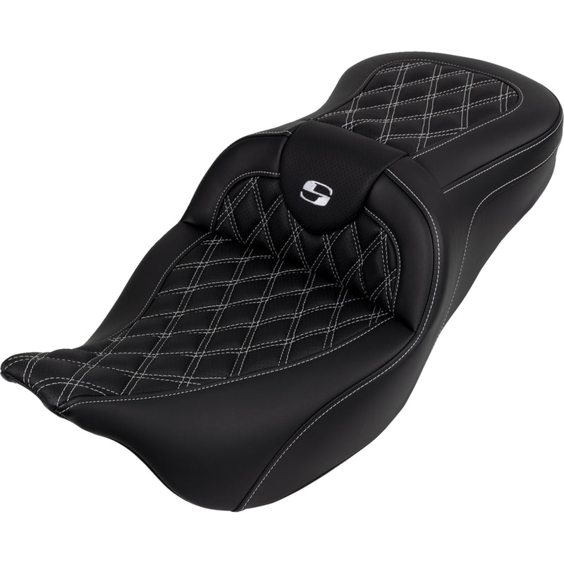 Saddlemen Roadsofa™ Seat - 808-07B-182B6 For Harley Touring 2008-2025