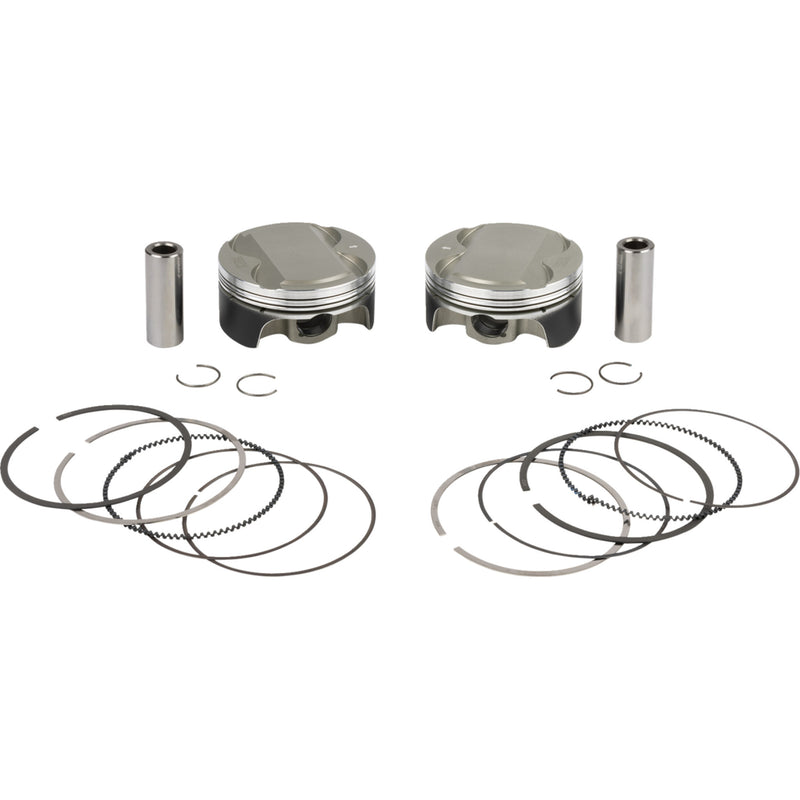 Wossner Premium Plus Series Piston Kit - K4081DA-2 For Harley Electra Glide / Touring / Softail 2017-2024