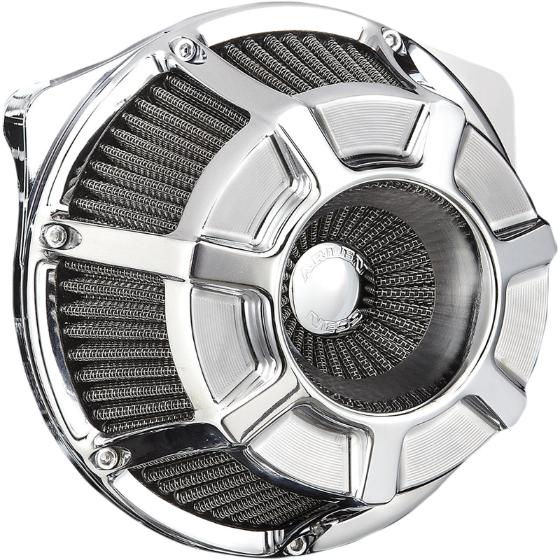 Arlen Ness Inverted Series Beveled Air Cleaner - 18-934 For Harley Motorcycles 1999-2017