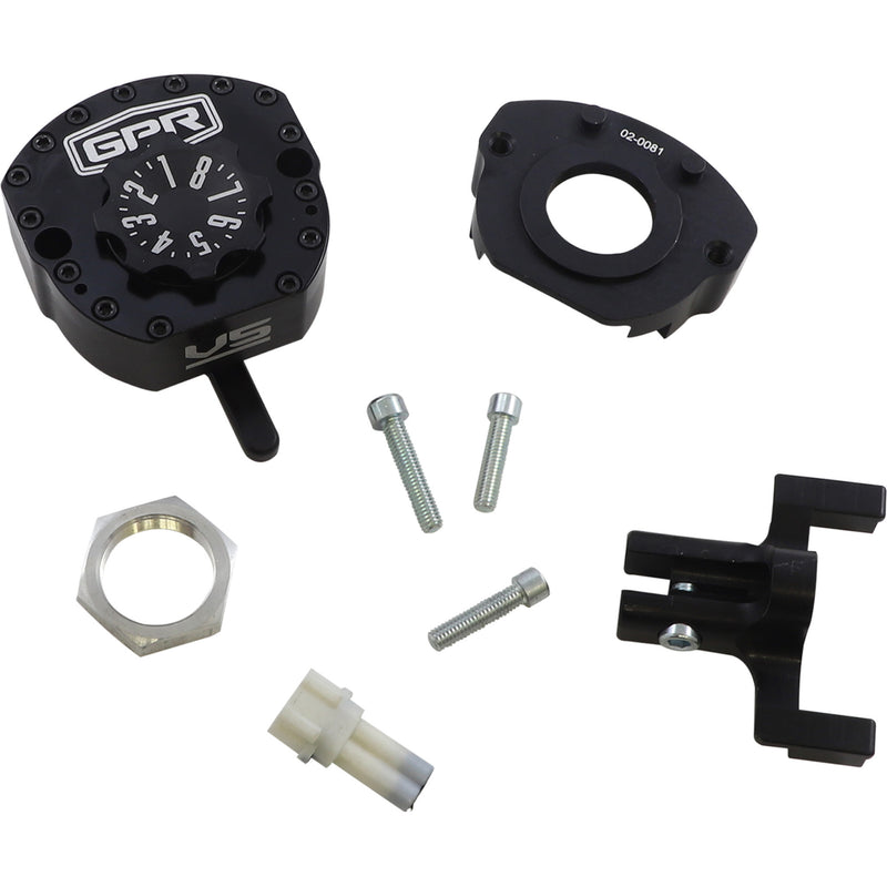 GPR 0414-0672 5-5011-4072K V5-S Steering Damper Steering Damper - Black - V5-S - R1