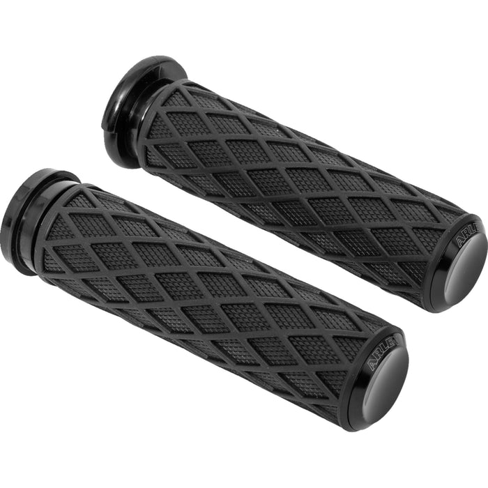 ARLEN NESS 0630-2913 500-007 Grips - Diamond - TBW - Black