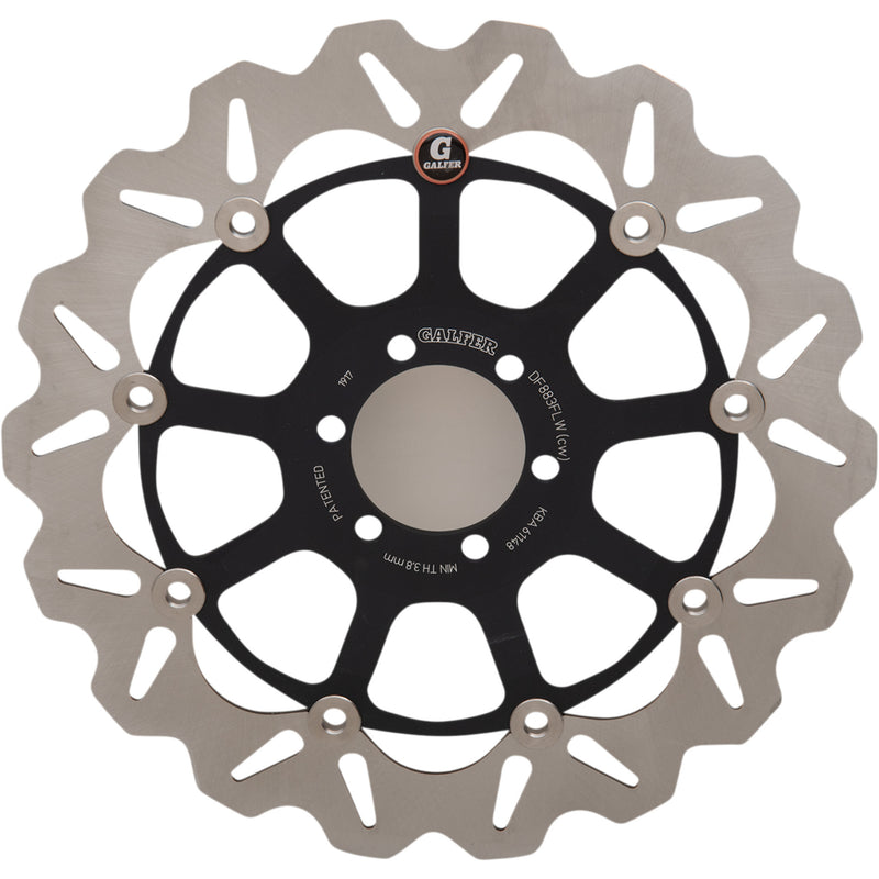 Galfer Wave® Brake Rotor - DF883CW For Ducati Motorcycles 1991-2006 | Aprilia Motorcycles 2004-2016 | KTM 990 Super Duke 2007-2008 | BMW Xmoto 2007
