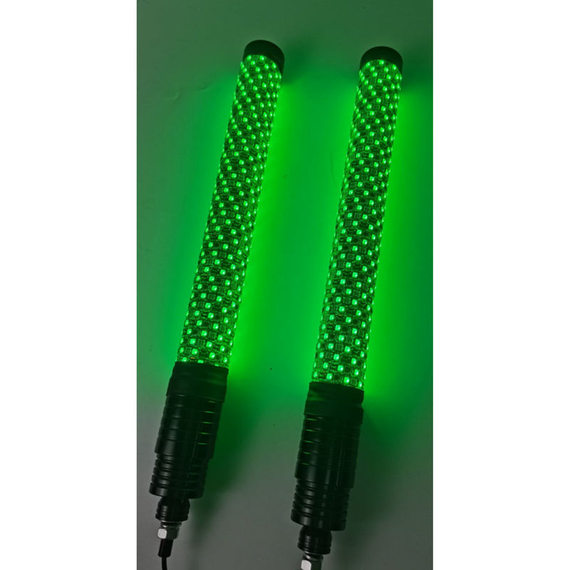 MOOSE OFFROAD 2040-3016 PQRCHSBTR122-PU Quick-Release Whip Lights Whip Lights - 24"