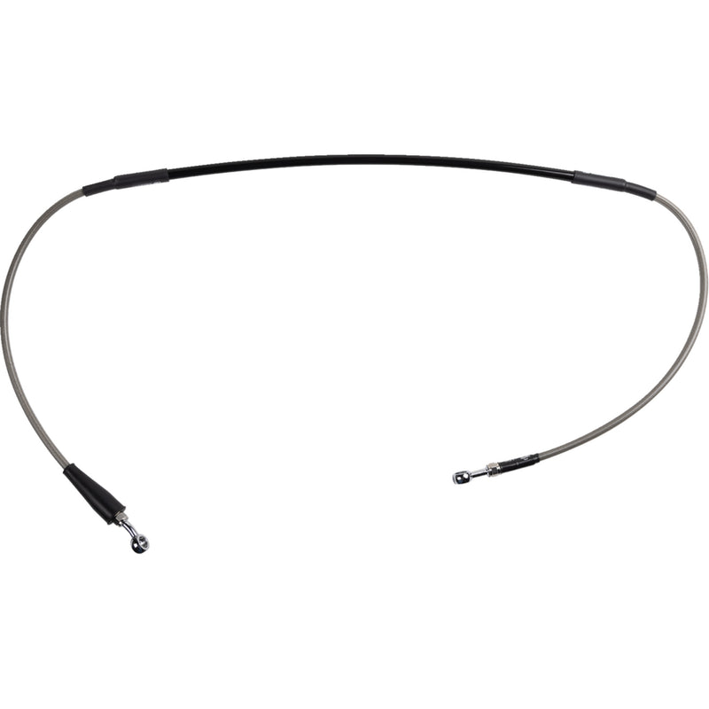 MOOSE OFFROAD 1741-6437 H01-1-038/P Stainless Steel Braided Brake Line Brake Line - Stainless Steel