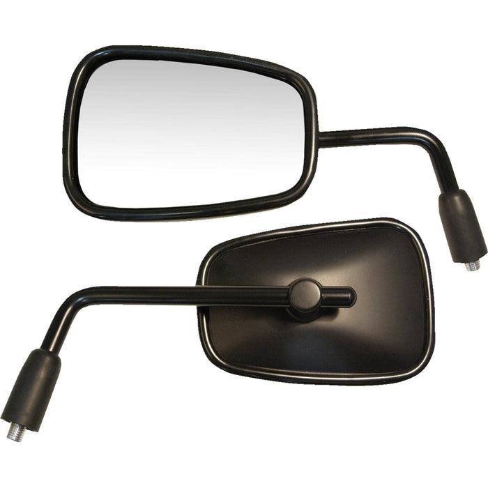 EMGO 0640-1559 20-43142 OEM-Style Replacement Mirror Mirror - OEM-Style Replacement - Rectangle - Black - Left