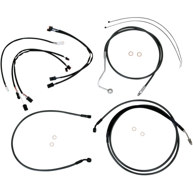 Magnum Shielding Cable Kit - 487421 For Harley Road King Special 2017-2019