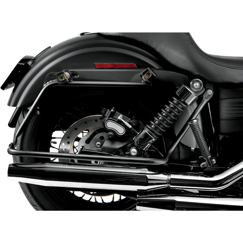 Cycle Visions Dyna Saddlebag Support - CV7400B For Harley Dyna 2006-2017