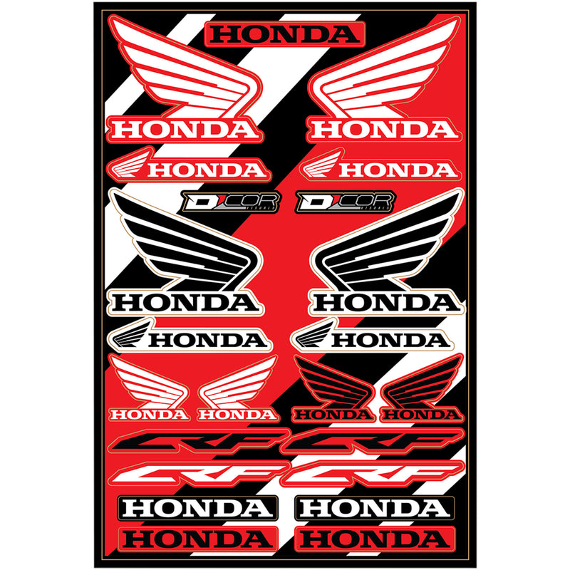 D'COR VISUALS 4320-2240 40-10-101 Decal Sheet honda cor2