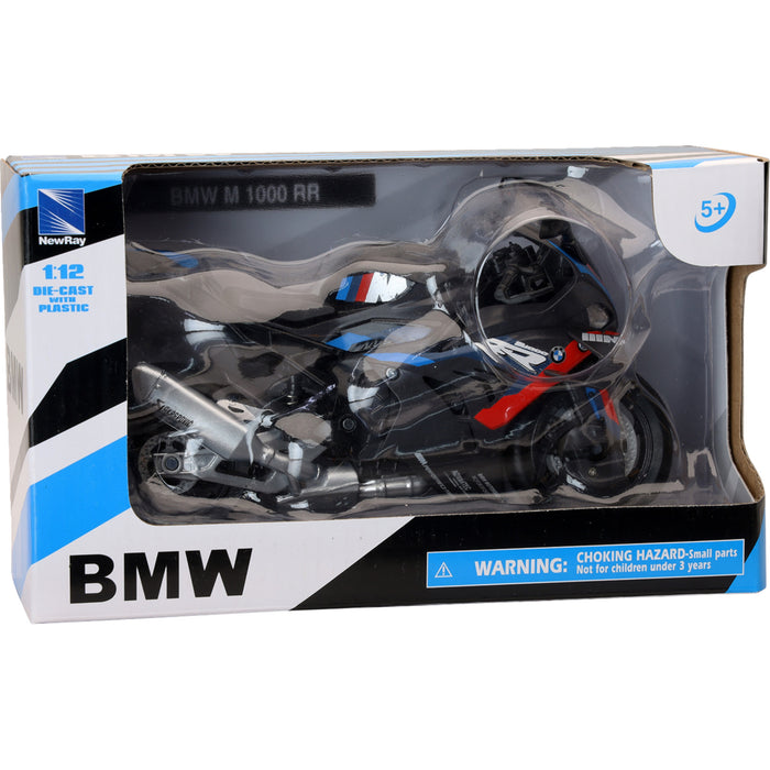 NEW RAY TOYS 7001-0105 58443 Mini BMW Sport Bike BMW M1000RR Mini Bike - 1:12 Scale
