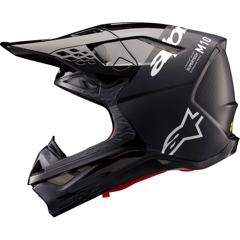 ALPINESTARS Supertech M10 Flood MIPS® Helmet - Black/Dark Gray