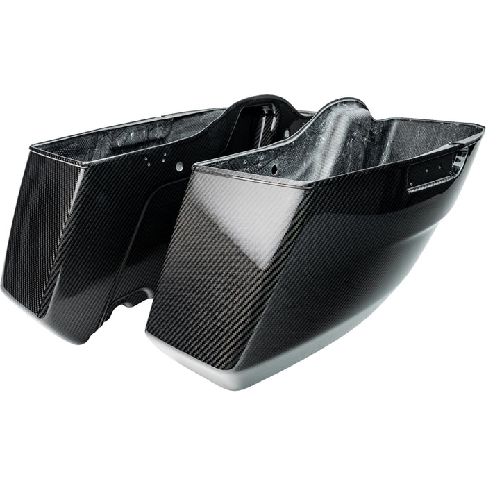 SLYFOX 3501-2125 1022-SBTC-G Saddlebags Saddlebag Bottoms - Carbon Gloss - FL '24
