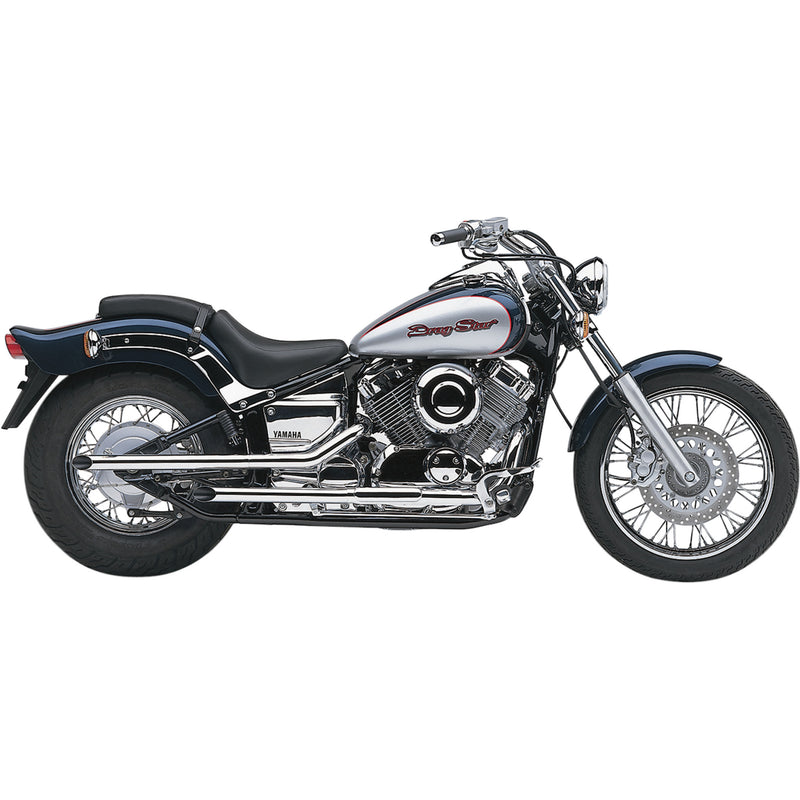 Cobra Drag Pipes 2-Into-2 Exhaust System - 2263 Yamaha V-Star 650 1998-2005