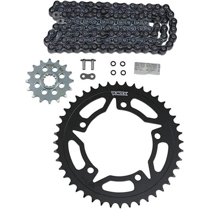 VORTEX 1230-1170 CK6413 HFRS 520 Steel Chain Kit Steel Chain Kit - Black