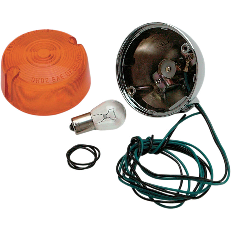 Chris Products Turn Signal Assembly - 8407A For Harley 1986-2006