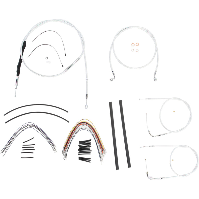 Magnum Shielding Cable Kit - 387161 For Harley Dyna 2007-2011